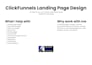create a high converting clickfunnels landing page